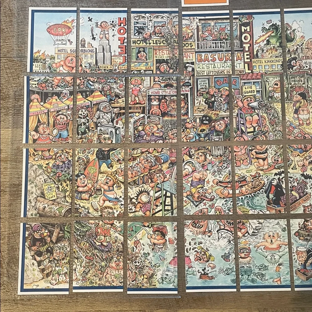 Colorful Cartoon Puzzle